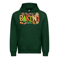 Forest Green Christmas Baking Crew Urban Hoodie - CowhideDigitalArt