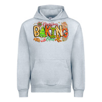 Heather Grey Christmas Baking Crew Urban Hoodie - CowhideDigitalArt