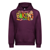 Mauve Wine Christmas Baking Crew Urban Hoodie - CowhideDigitalArt
