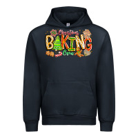 Navy Christmas Baking Crew Urban Hoodie - CowhideDigitalArt