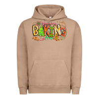 Pigment Burro Christmas Baking Crew Urban Hoodie - CowhideDigitalArt