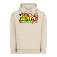 Pigment French Oak Christmas Baking Crew Urban Hoodie - CowhideDigitalArt