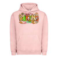 Pigment Salmon Christmas Baking Crew Urban Hoodie - CowhideDigitalArt