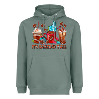 American Football Coffee Cup Heavyweight Hoodie | Teevron