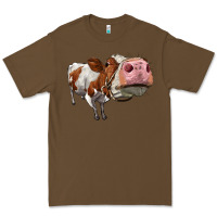 Cacao cute simmental cow Premium Tee - LillyAllenDesigns