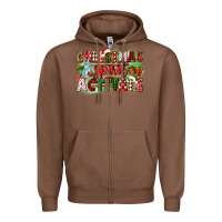 Chestnut christmas spirit activate Zipper Hoodie - CowGirlArtShop