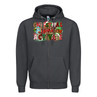 Smoke christmas spirit activate Zipper Hoodie - CowGirlArtShop