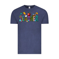 Vintage Denim Eastern Teacher Vintage Tee - BundleAndBundleShop
