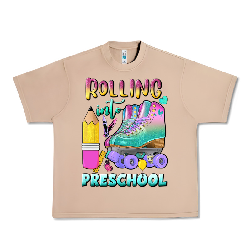Rolling Into Preschool Urban Heavy Tee by BundleAndBundleShop | Teevron