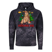 Cloud Black christmas nail bbs Vintage Hoodie - BundleAndBundleShop