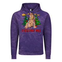 Cloud Purple christmas nail bbs Vintage Hoodie - BundleAndBundleShop