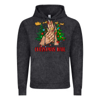 Vintage Black christmas nail bbs Vintage Hoodie - BundleAndBundleShop