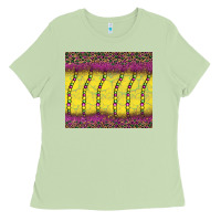 Matcha mardi gras bead leopard Ladies Tee - BarkalooDesign