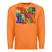 Carrot Pride love is love Premium Sweatshirt - FaDigitalArtStudio