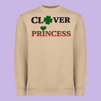 Clover Princess Heavyweight Sweatshirt Designed By Bettercallsaul