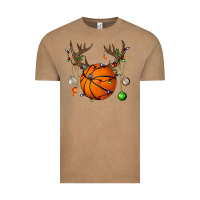 Vintage Coffee Basketball Horn Christmas Vintage Tee - BundleAndBundleShop