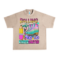 French Oak rolling into kindergarten Urban Heavy Tee - BundleAndBundleShop