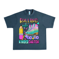 Midnight Navy rolling into kindergarten Urban Heavy Tee - BundleAndBundleShop