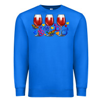 True Royal pride wine cups Premium Sweatshirt - FaDigitalArtStudio