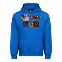 Cobalt bunny mom Urban Hoodie - CowhideDigitalArt