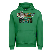 Emerald bunny mom Urban Hoodie - CowhideDigitalArt