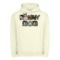 Pigment Pistachio bunny mom Urban Hoodie - CowhideDigitalArt