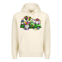 Tofu mardi gras gnomes truck Premium Hoodie - OliviaCreatesArt