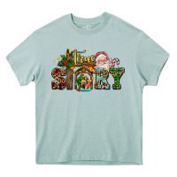 Arona true story jesus and mary wıth santa Heavy Core Tee - AdoDesignShop