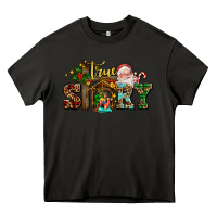 Asphalt true story jesus and mary wıth santa Heavy Core Tee - AdoDesignShop