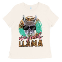 Bone western no prob llama Ladies Tee - LillyAllenDesigns