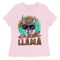 Bubblegum Pink western no prob llama Ladies Tee - LillyAllenDesigns