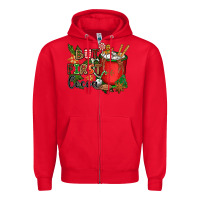 Red but first cocoa Zipper Hoodie - CowGirlArtShop