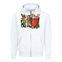 White but first cocoa Zipper Hoodie - CowGirlArtShop