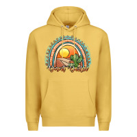 Antique Gold desert darlin' rainbow Premium Hoodie - JahusDesignShop