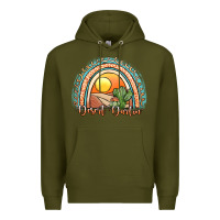 Army Green desert darlin' rainbow Premium Hoodie - JahusDesignShop