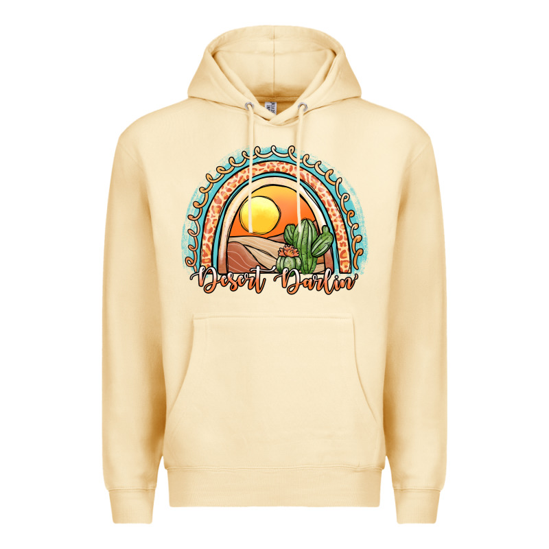 Desert Darlin' Rainbow Premium Hoodie by JahusDesignShop | Teevron