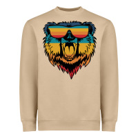 Mushroom Retro bear Heavyweight Sweatshirt - Bettercallsaul