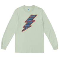 Matcha Western Orange Border Aztec Lightning Long Sleeve Tee - Bettercallsaul
