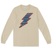 Mushroom Western Orange Border Aztec Lightning Long Sleeve Tee - Bettercallsaul