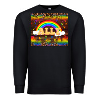 Black Ally Premium Sweatshirt - FaDigitalArtStudio