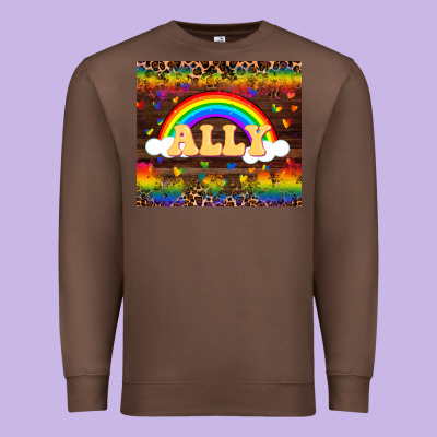 Ally Premium Sweatshirt Designed By Fadigitalartstudio