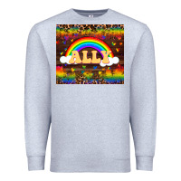 Heather Grey Ally Premium Sweatshirt - FaDigitalArtStudio