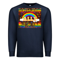 Navy Ally Premium Sweatshirt - FaDigitalArtStudio