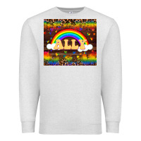 Oatmeal Heather Ally Premium Sweatshirt - FaDigitalArtStudio