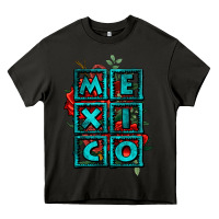 Asphalt mexico with roses Heavy Core Tee - Jasminsmagicworld