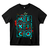 Black mexico with roses Heavy Core Tee - Jasminsmagicworld