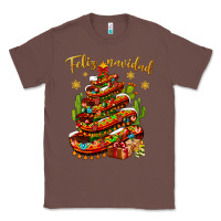 Chestnut Christmas Feliz Navidad Classic Tee - BundleAndBundleShop