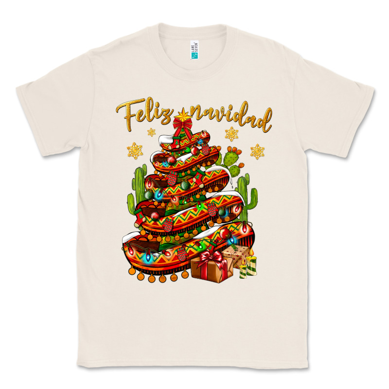 Christmas Feliz Navidad Classic Tee by BundleAndBundleShop | Teevron