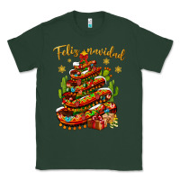 Sports Green Christmas Feliz Navidad Classic Tee - BundleAndBundleShop