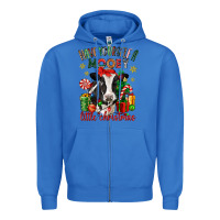 True Royal have yourself a little christmas cow Zipper Hoodie - CowGirlArtShop
